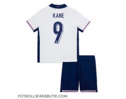 England Harry Kane #9 Replika Hemmatröja Barn EM 2024 Kortärmad (+ Korta byxor)